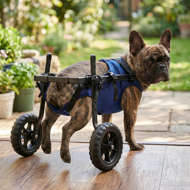 Lightweight Adjustable Dog Wheelchair for Rear Legs Hover Image