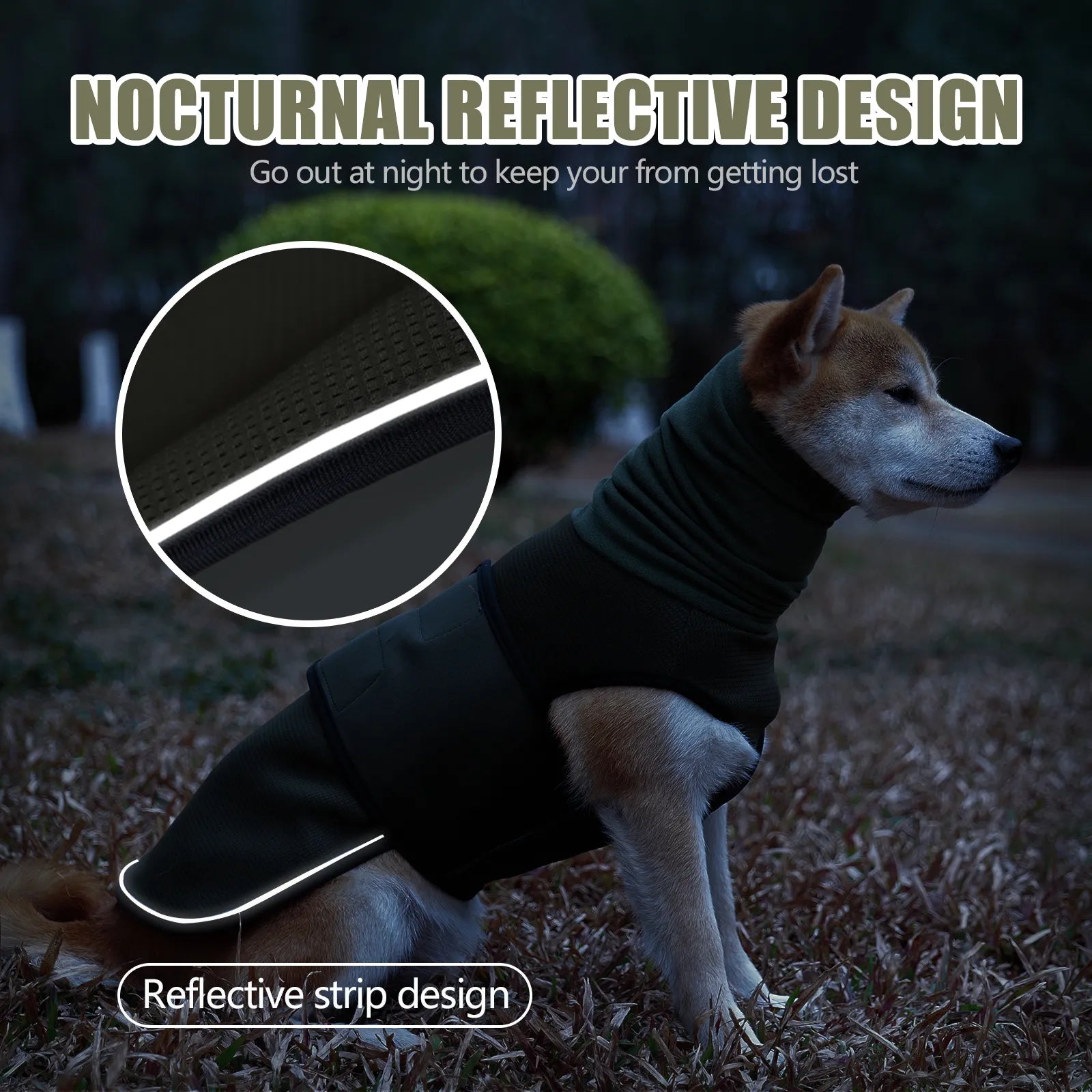 Dog Anxiety Relief Vest with Ear Cover