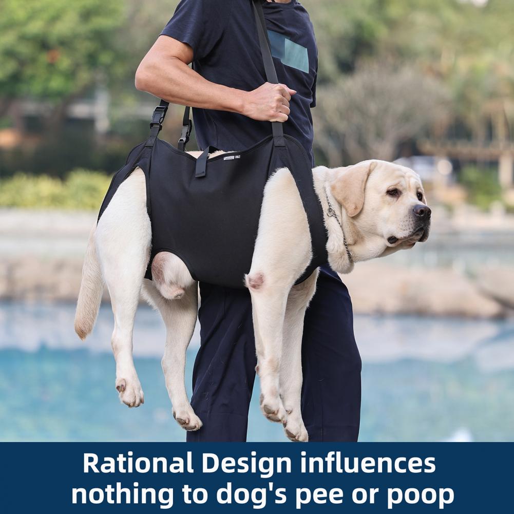 Dog Lift Harness For Large Dogs Sling Dog Walking Assistance Adjustable Pet Support Harness