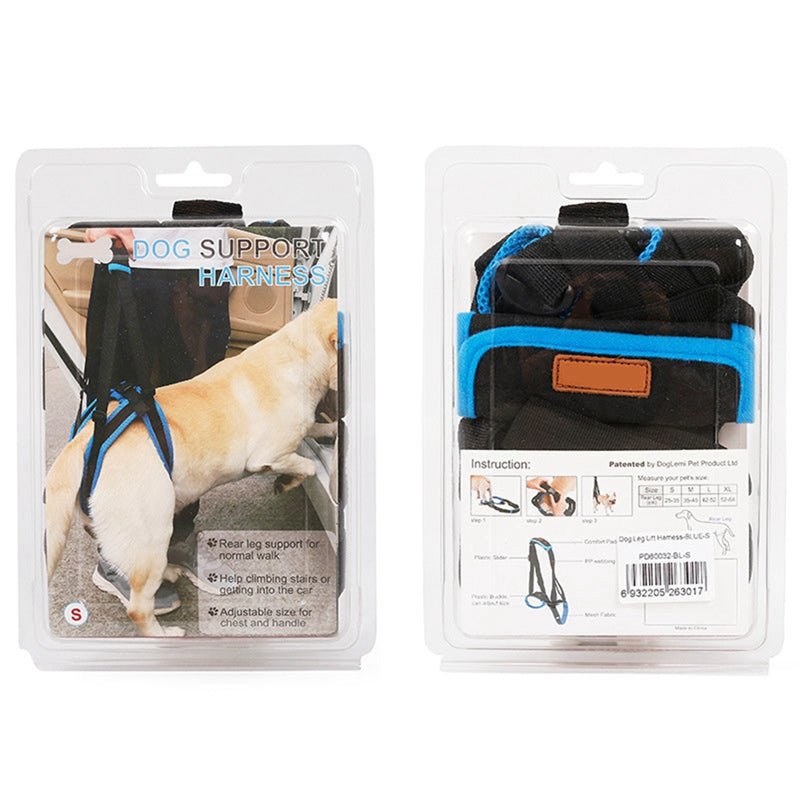 Dog Lift Harness For Large Dogs Soft Padded Adjustable Dog Back Leg Sling Dog Leg Support Harnesses