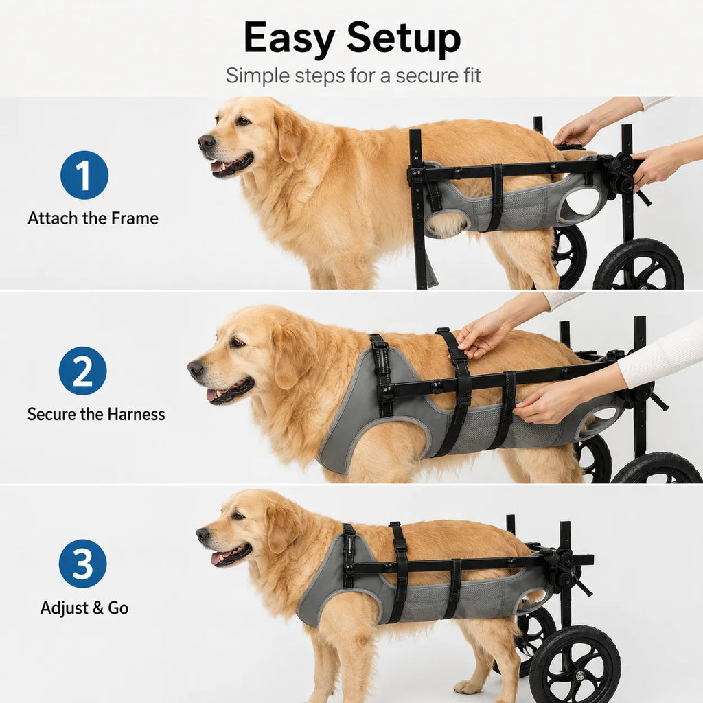 Large Dog Wheelchair for Back Legs