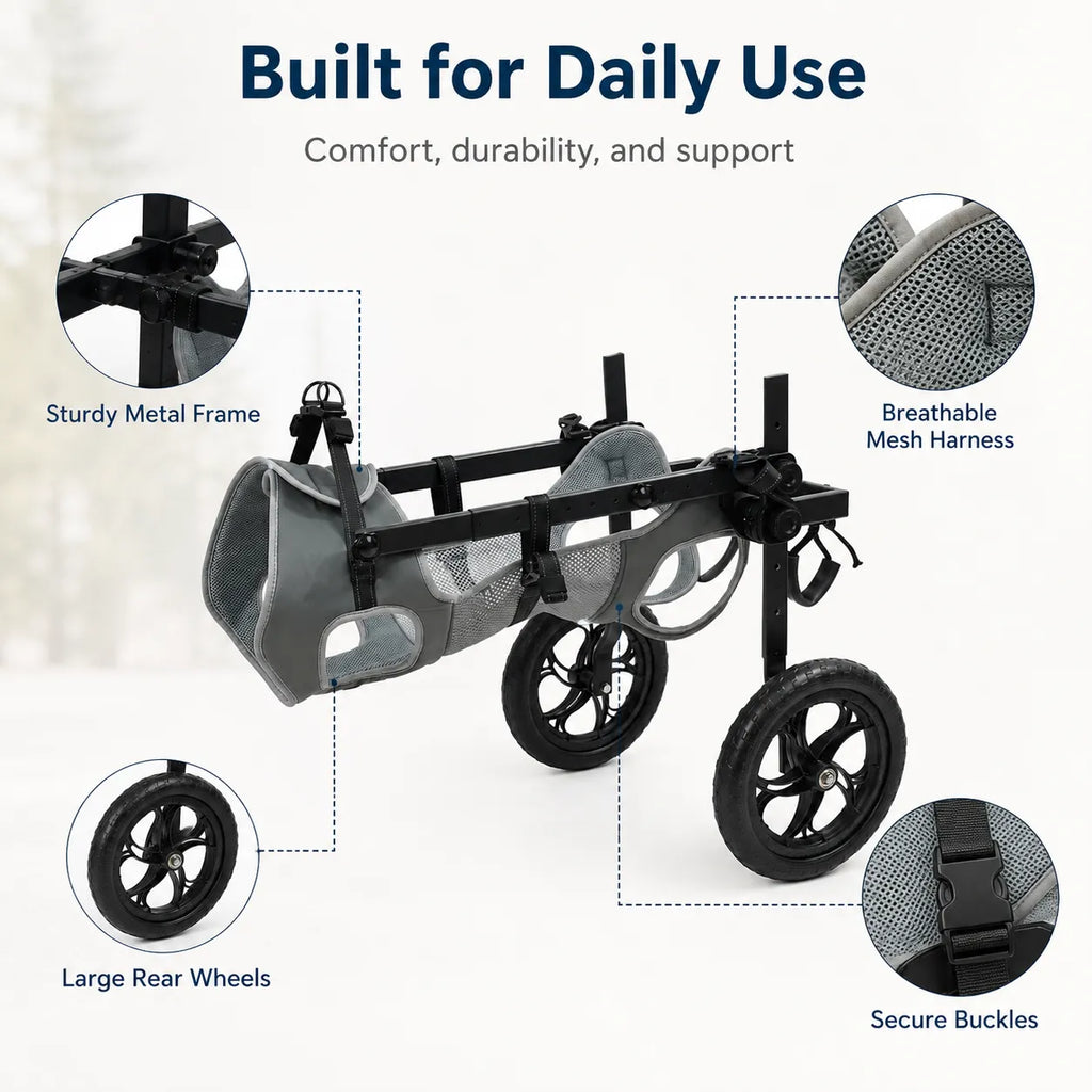 Large Dog Wheelchair for Back Legs